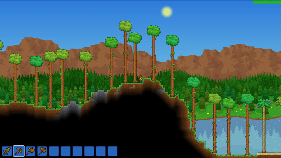Screenshow of a forest in Wizbowo's Conquest